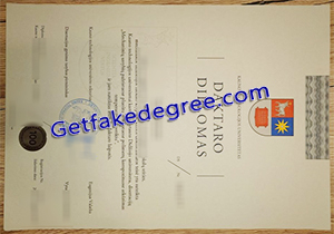 Kauno Technologijos Universitetas degree