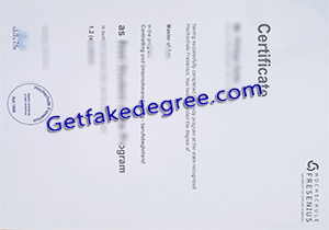 buy fake Hochschule Fresenius diploma