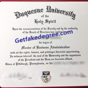 Duquesne University degree