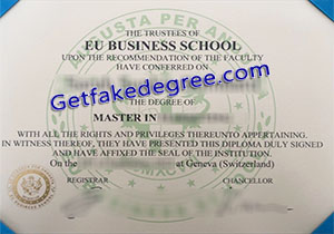 EU Business School degree