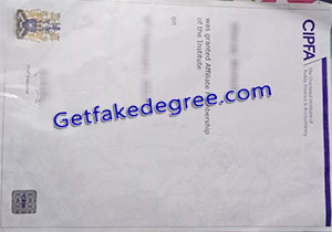 CIPFA degree
