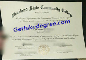 Cleveland State Community College degree
