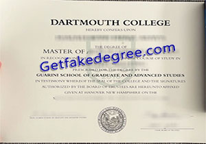 Dartmouth College degree