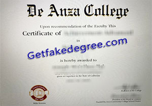 De Anza College degree